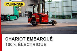 CHARIOT EMBARQUE ELECTRIQUE
